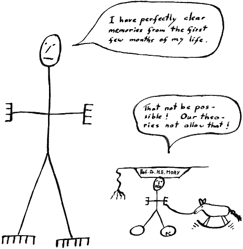 Early memories cartoon